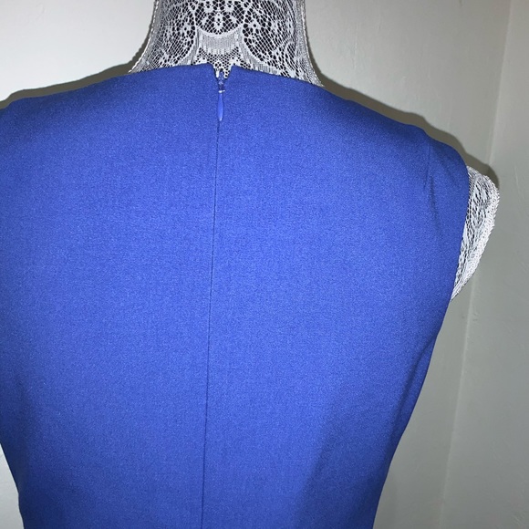 ❌📂BANANA REPUBLIC DRESS COBALT BLUE WITH TAB 4 - Picture 7 of 8